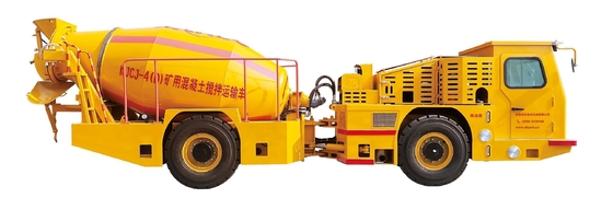 comprar 4 metros cúbicos Mixer de concreto articulado Mineração caminhão de mistura de concreto KJCJ-4D online manufacture