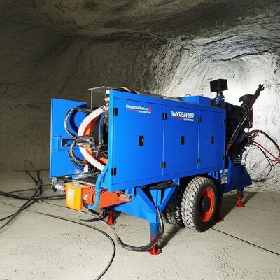 comprar Máquina de Shotcrete Subterrânea com 30 Metros de Distância Máxima de Pulverização, Capacidade de 10 Metros Cúbicos/Hora e Pressão de Operação de 10-15 MPa online manufacture