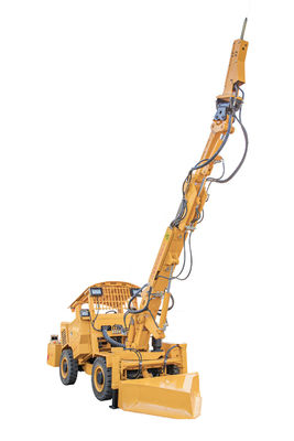 Instalação de escalador subterrâneo personalizável para rochas soltas